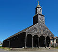 Iglesia de Achao, construida a mediados del siglo XVIII