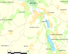 Nogent-le-Roi – Mappa