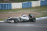 Testing at Jerez, February