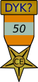 {{The 50 DYK Creation and Expansion Medal}} – Award for (50) or more creation and expansion contributions to DYK.