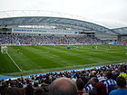 Le Falmer Stadium.