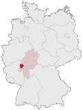 Localização de Limburgo-Veilburgo na Alemanha