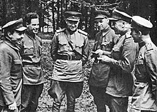 Lithuanian SSR leadership in the 16th 'Lithuanian' Rifle Division, June 1943.jpg