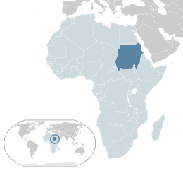 Map of Sudan