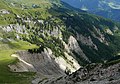 Vista di una piccola, ma suggestiva, vallata (in direzione di Longiarù)