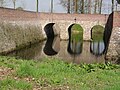 gerestaureerde voorste grachtbrug