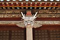 Top of the column (dougong) in the building protecting the caves of Yungang Grottoes