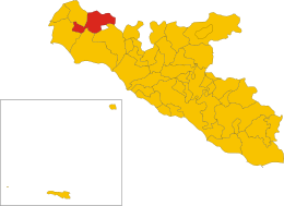 Sambuca di Sicilia – Mappa