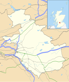 Muirhead is located in North Lanarkshire
