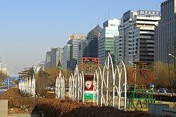 Jalan Keuangan Beijing, dilihat dari Fuxingmen