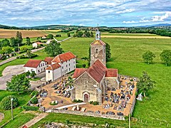 L'église Saint-Férréol et Saint-Ferjeux.