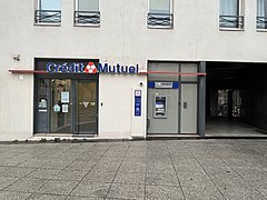 Crédit Mutuel Place Joannès-Ambre (Lyon) janvier 2023.JPG