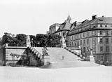 1861–1868: Die Vier Tageszeiten an der Brühlschen Terrasse in Dresden