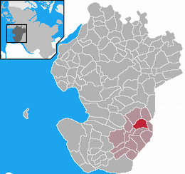 Großenrade – Mappa