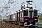 大幅にリニューアルされた7300系7320F （2008年10月3日 南茨木駅 - 茨木市駅）