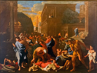 Nicolas Poussin, Les Philistins, vers 1631.