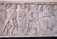 Relief Dewa-Dewi Yunani.