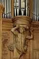 Organ in Laon Cathedral (1697-1700).