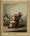 James Gillray Fast asleep