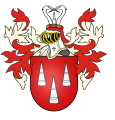 Arms of the de Keghel family, Bourgeois of Brussels until the 16th century.