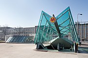 Entrance to the station