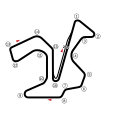 Original layout of Jerez, used in 1987, 1989–1991