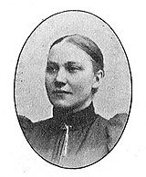 Hilma Börjesson, 1906.