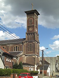 L'église du Sacré-Cœur.