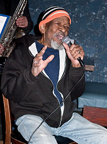 Norman performing at the P&G Bar with Jonny Rosch's band on December 1, 2009