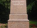 Détail de la statue de Guillaume Ier d'Allemagne.