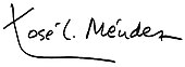 signature de Xosé Luís Méndez Ferrín