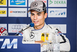 Pascal Wehrlein vuonna 2014.