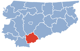 Poloha powiatu Powiat nidzicki vo Varmsko-mazurskom vojvodstve (klikacia mapa)