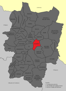 Alfaião, Bragança map.png