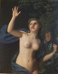 Clytie looking up by Nicolas Colombel