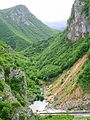 Schlucht der Rama unterhalb des Staudamms