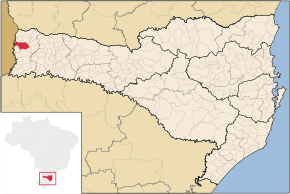 Kart over Guaraciaba