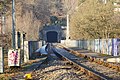 Ammertalbahn, Schlossbergtunnel Südportal und Neckarbrücke