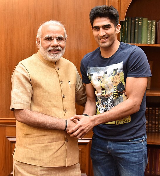 File:Vijender Singh with Narendra Modi.jpg