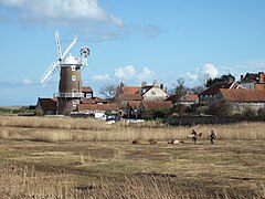 Cley Windmill And reed beds