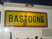 Naambord Bastogne/Bastenaken