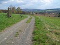 Ringweg um den Drohmberg, oberhalb von Großpostwitz