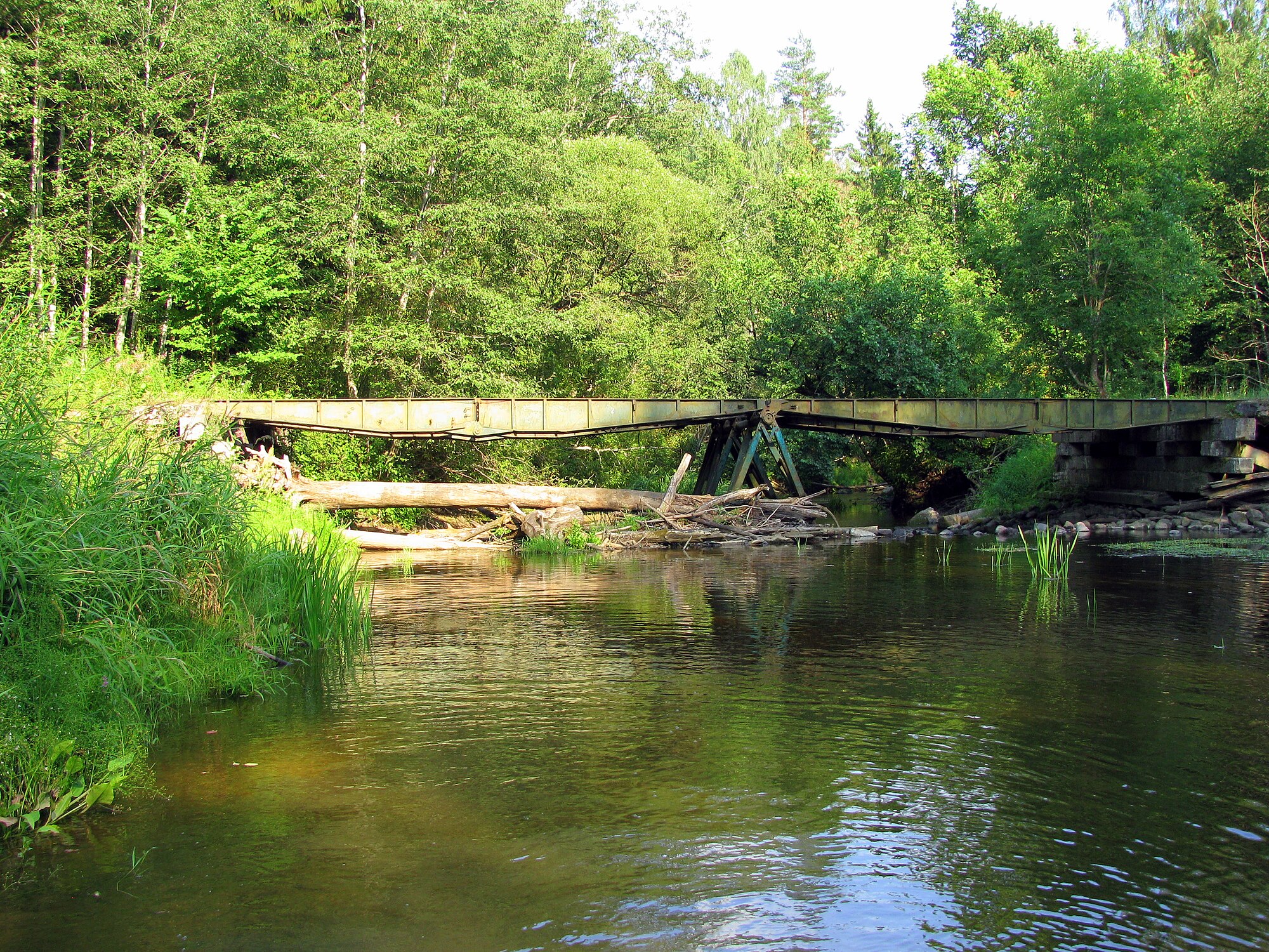 TMM-3-Brücke aus 2 Segmenten