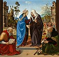 Piero di Cosimo, Visitazione con san Nicola e sant'Antonio abate, 1490 circa, National Gallery of Art, Washington