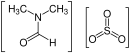 Strukturformel von Schwefeltrioxid-Dimethylformamid