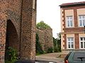 Wiekhaus in der Templiner Stadtmauer von der Außenseite neben dem Berliner Tor