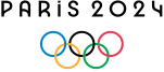 Logo der Olympischen Spiele 2024 in Paris