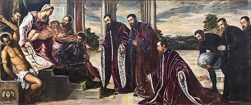 File:Accademia - Madonna dei camerlenghi by Tintoretto.jpg