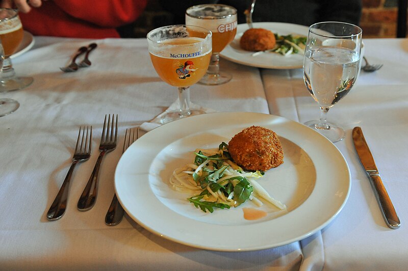 File:Belgian Beer Lunch at High Street Grill, Mt. Holly, NJ (3204309525).jpg