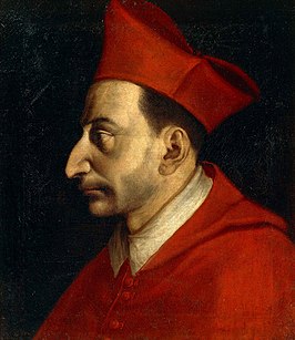 Portret van Carolus Borromeus (1575/99), Ambrogio Figino, Pinacoteca Ambrosiana